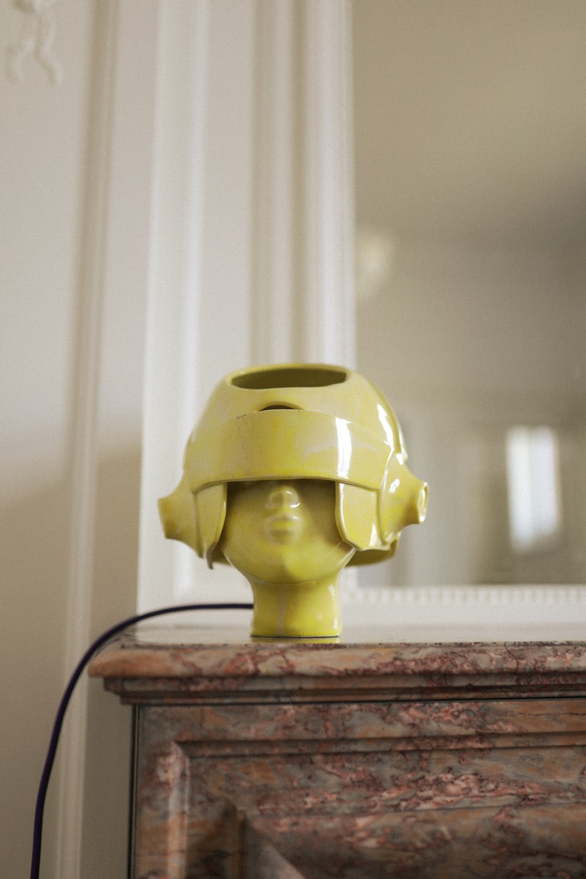 Lampe de table en céramique Bobby