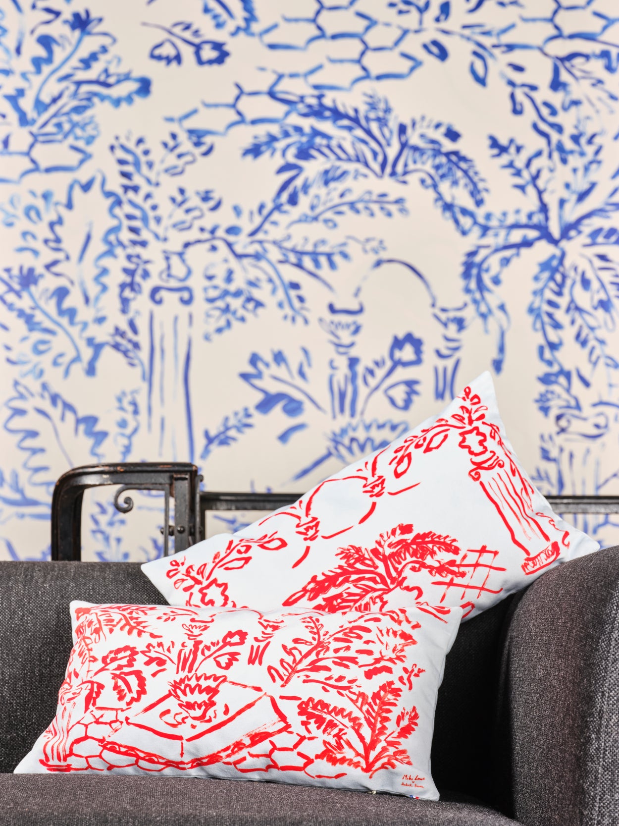 Coussin S Blue Era
