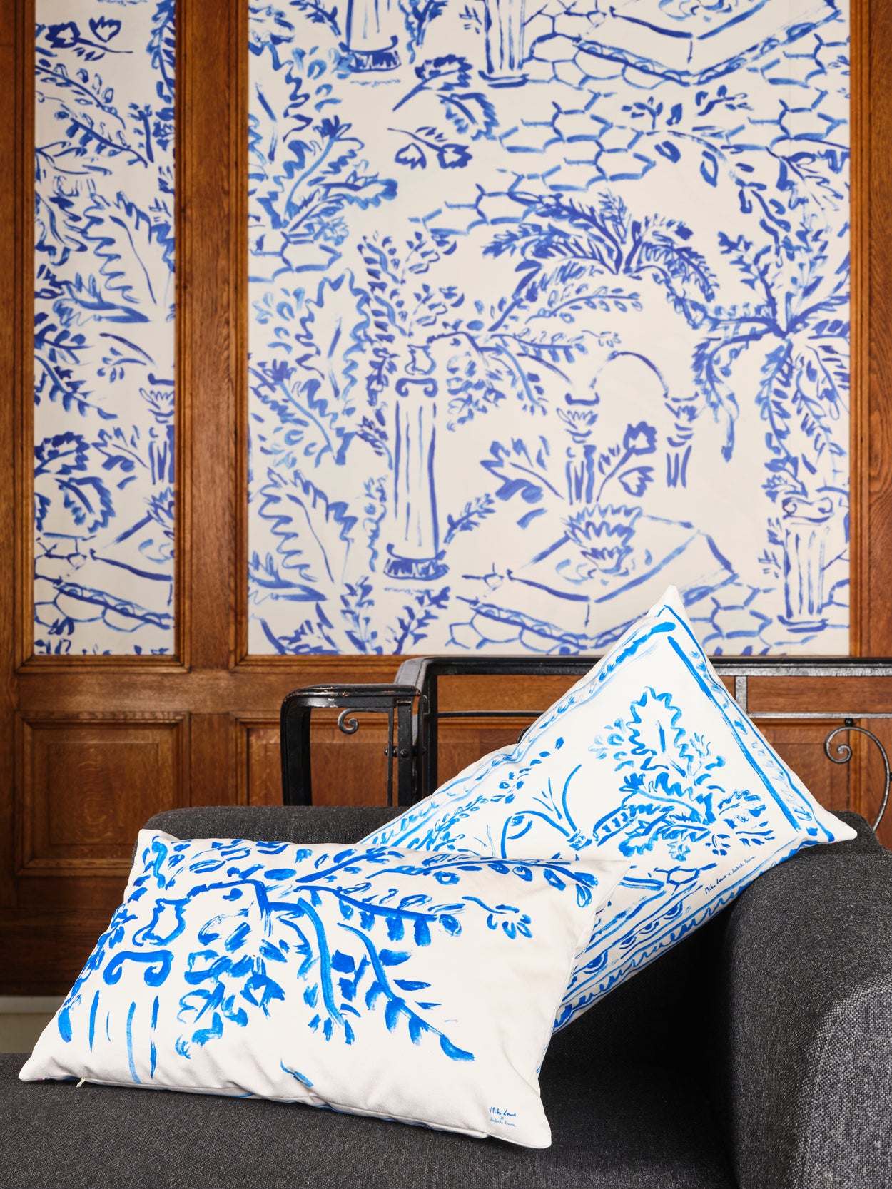 Coussin Blue Era L