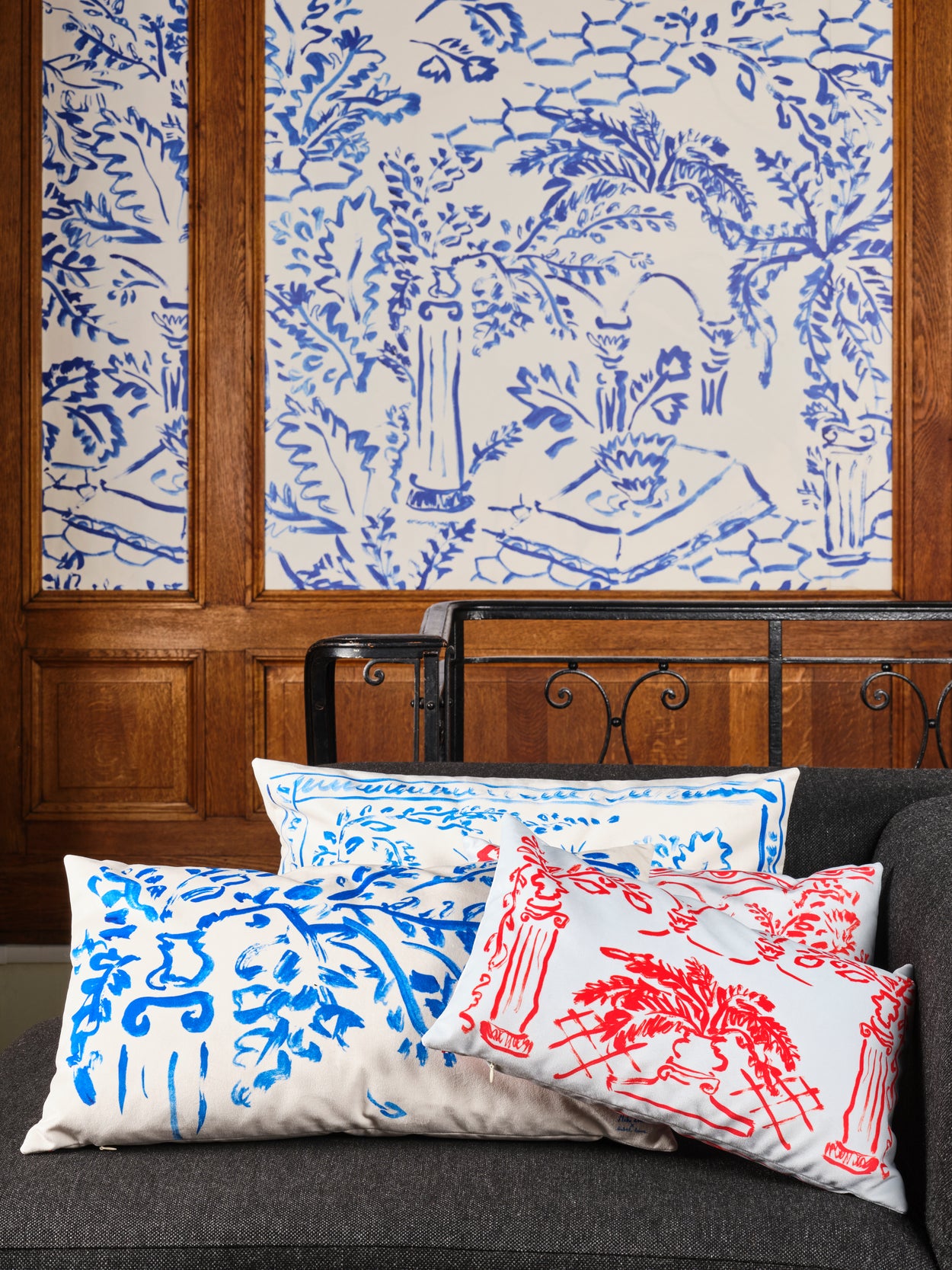 Coussin S Blue Era