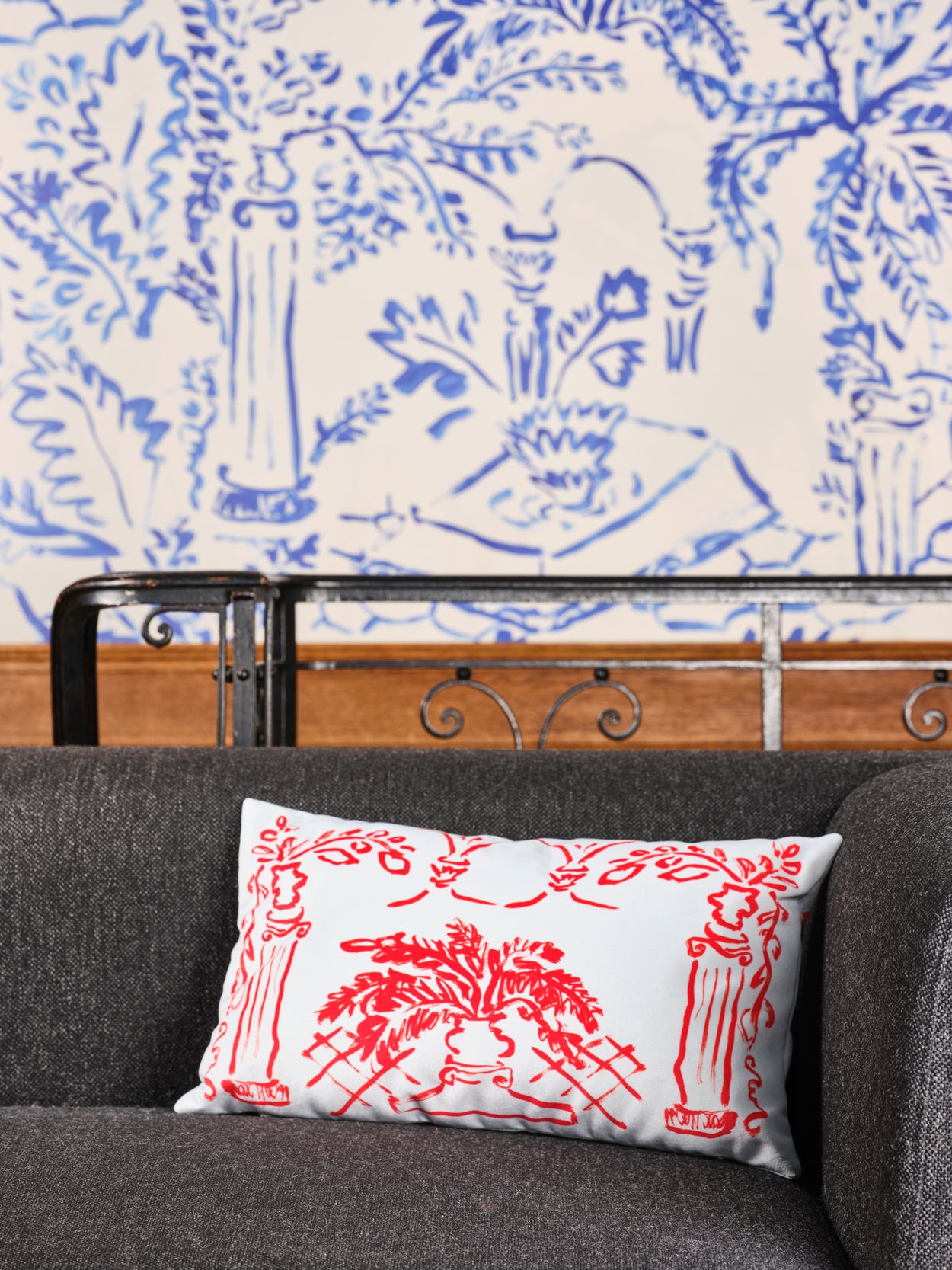 Coussin S Blue Era