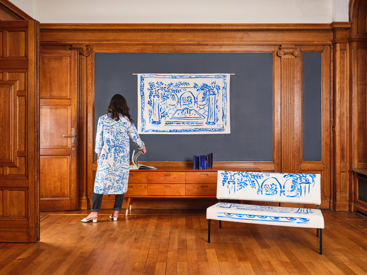 Tenture Blue Era 135 x 90