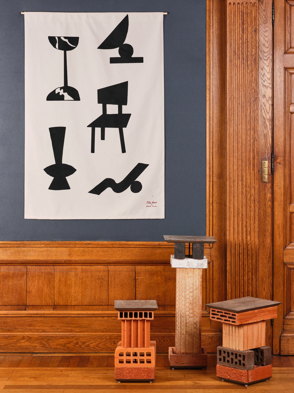 Tenture Shapes - Chair 90 x 130 cm