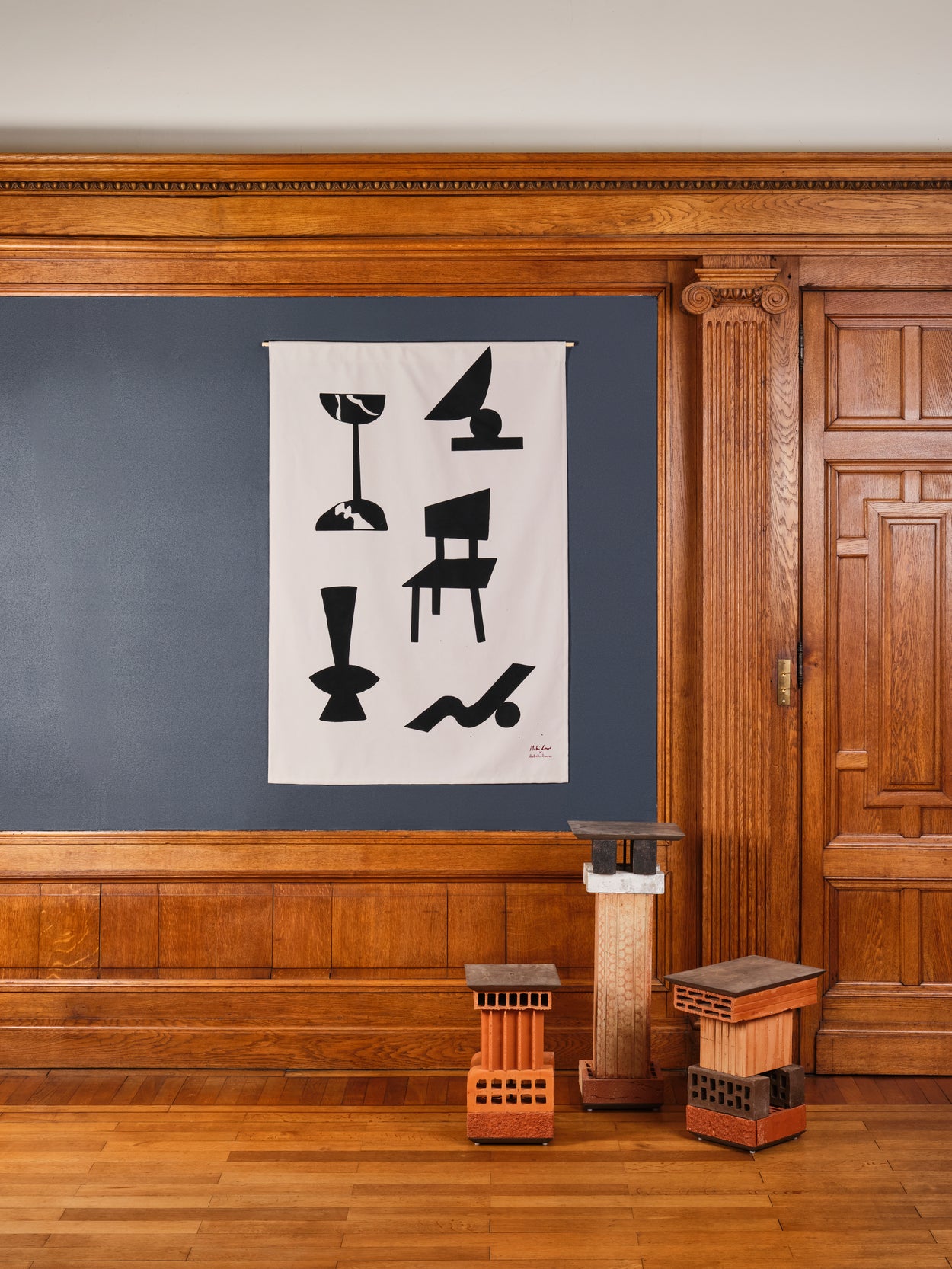 Tenture Shapes - Chair 90 x 130 cm