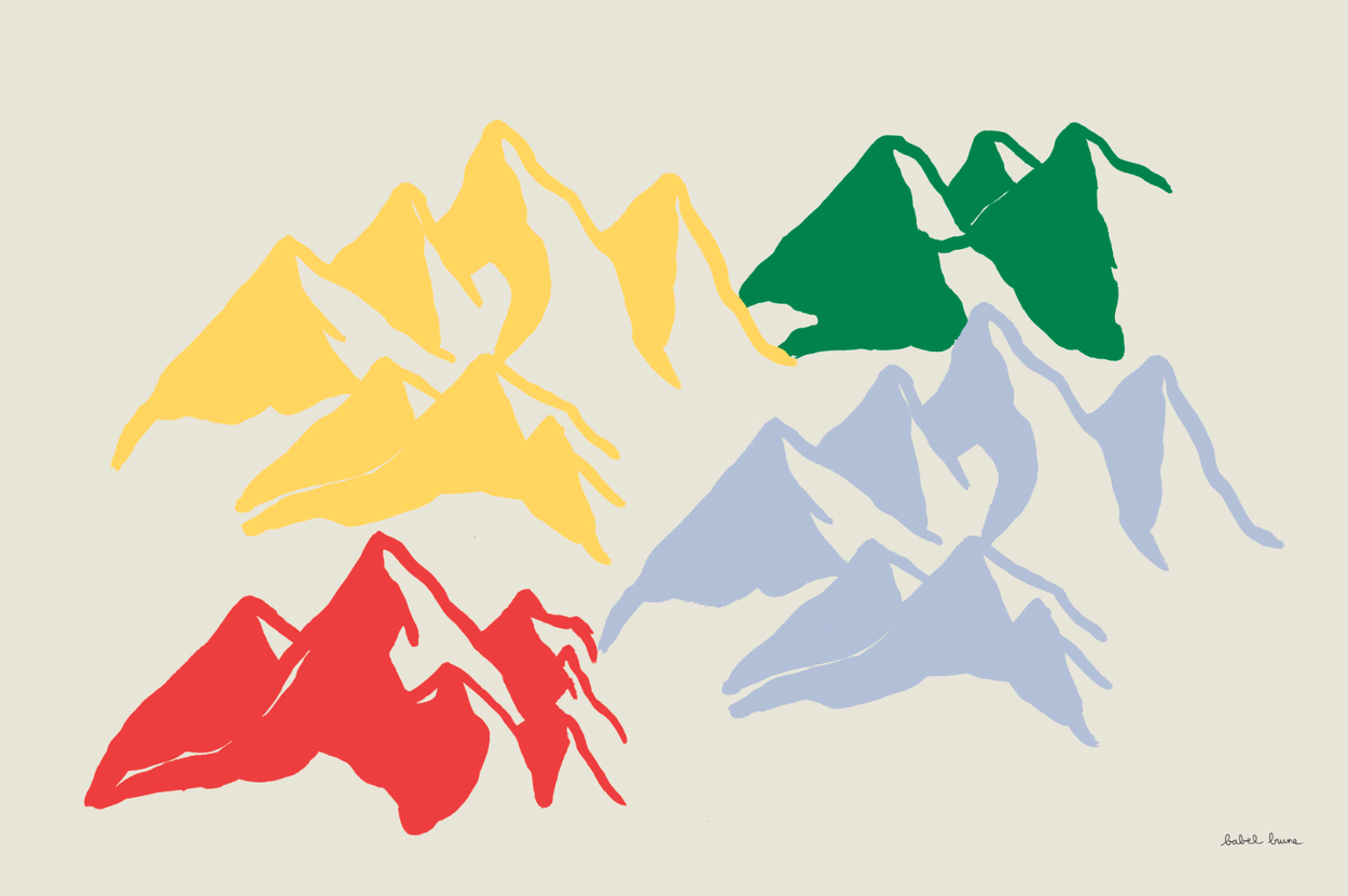 Tenture murale ALPINE - Grand Format