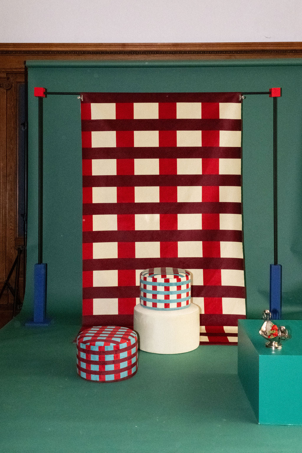 Tissu au mètre Room service Motif XXL