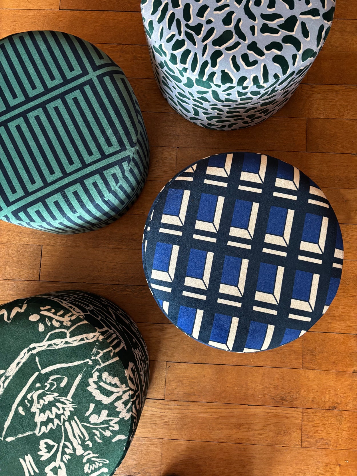 Pouf Elios Vert