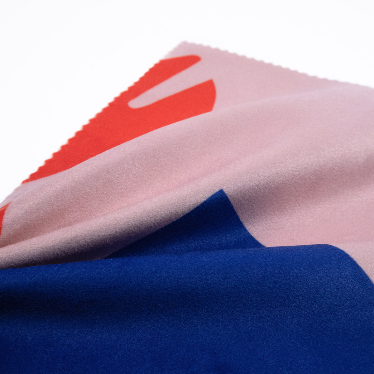 Suédine Velours au Mètre - Babylone Pink XXL, Fond Rose