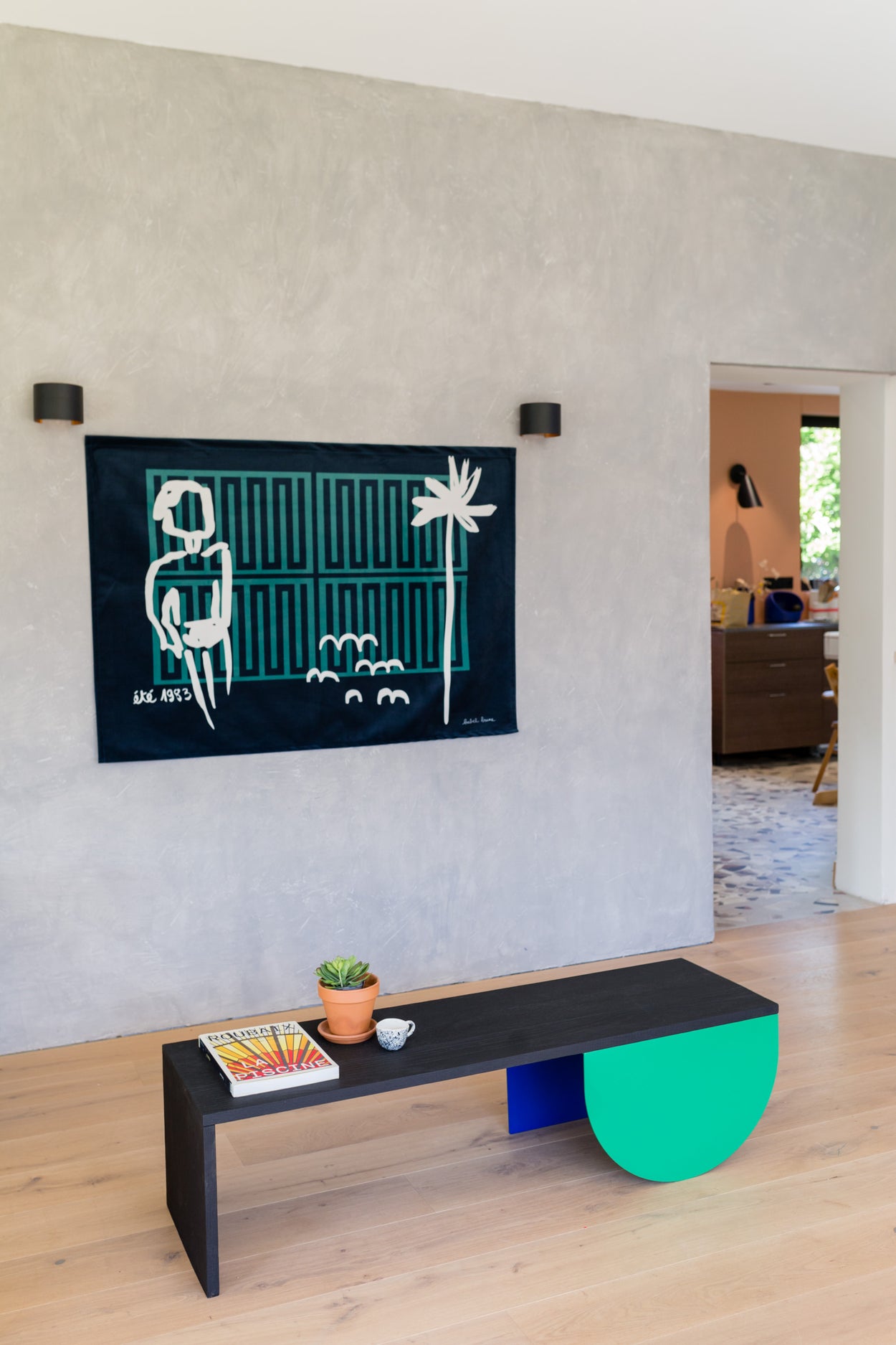 Tenture Eté 83 - 130 x 90 cm