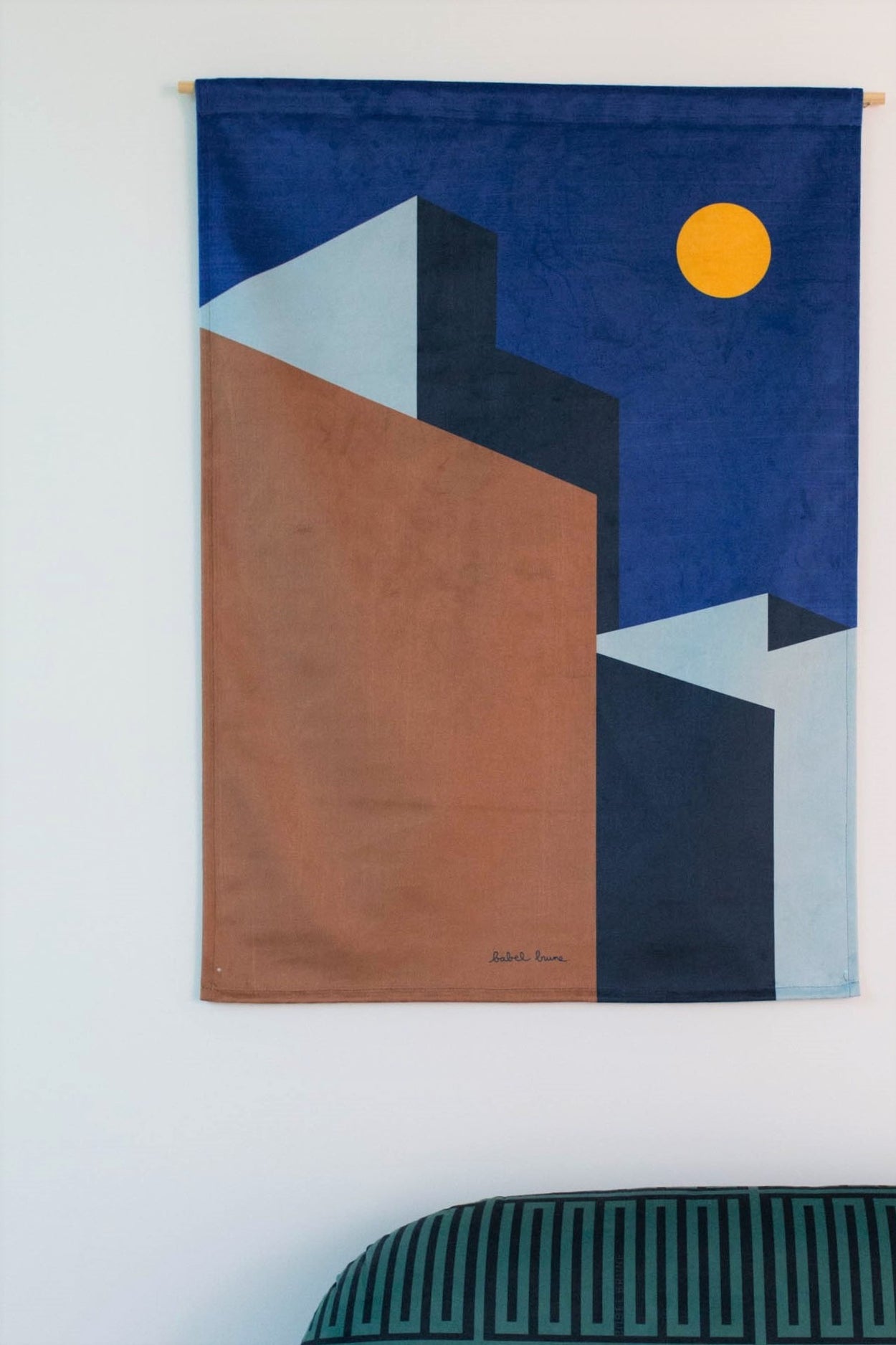 Tenture Urbaine Lune