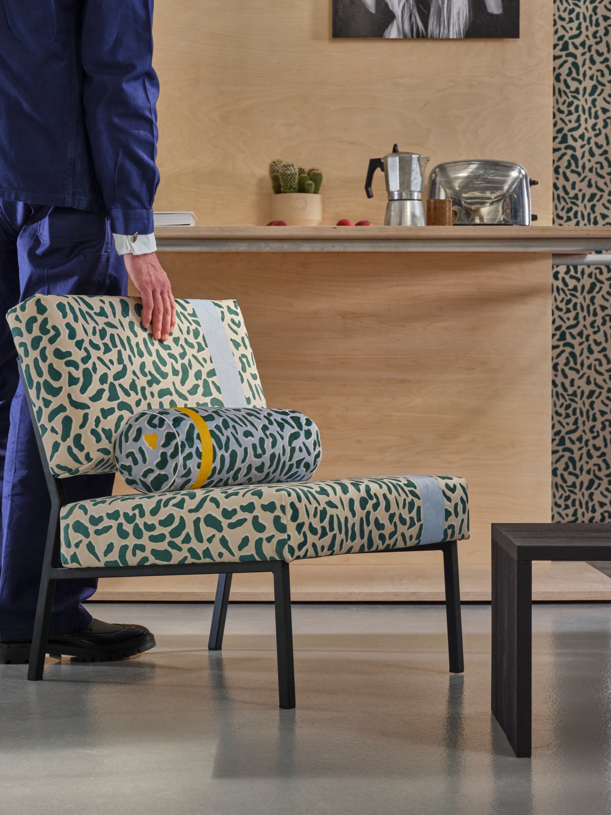 Coussin Bolster Féline