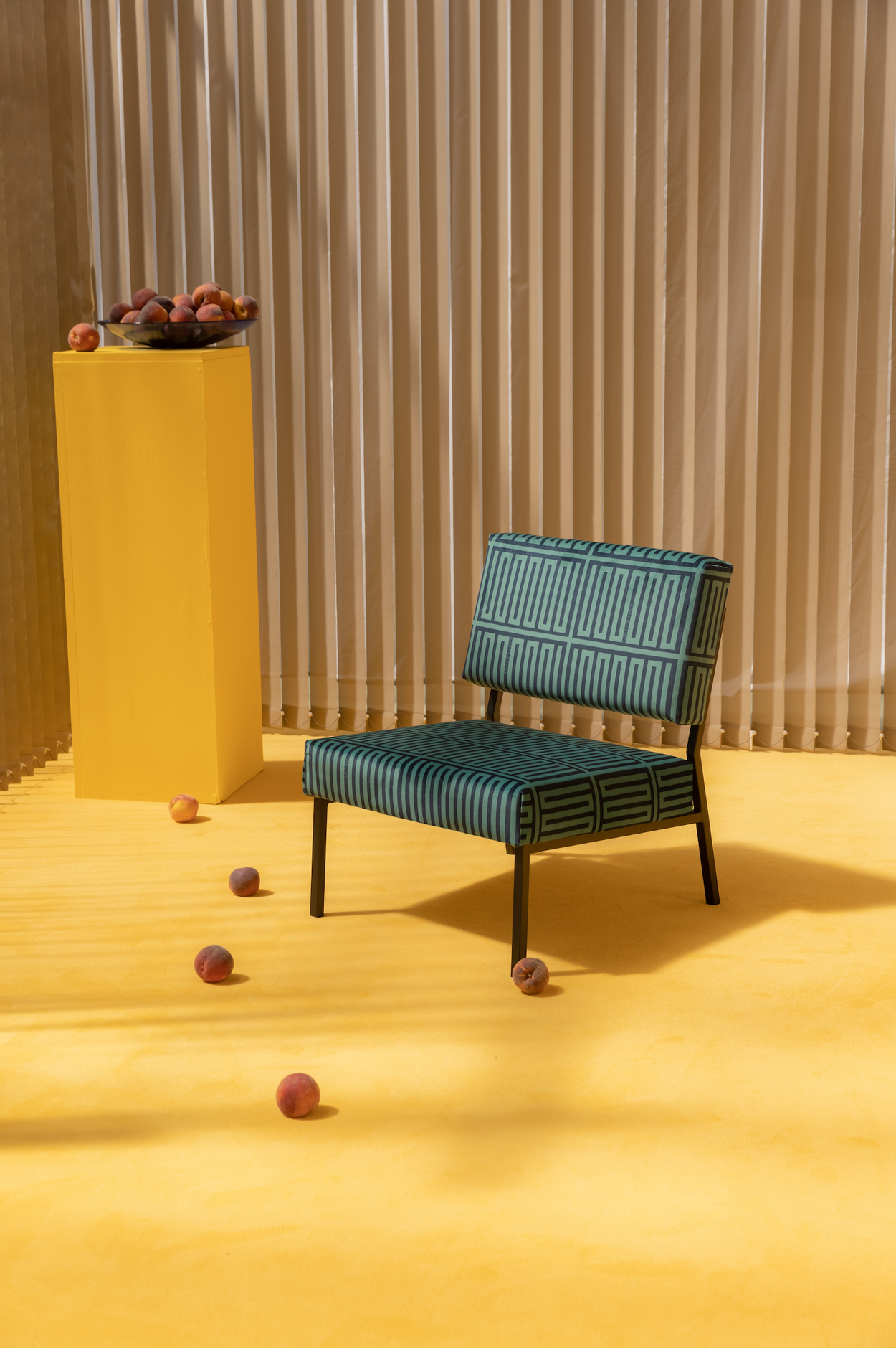 Fauteuil O2 - Été 83 Elios vert et bleu