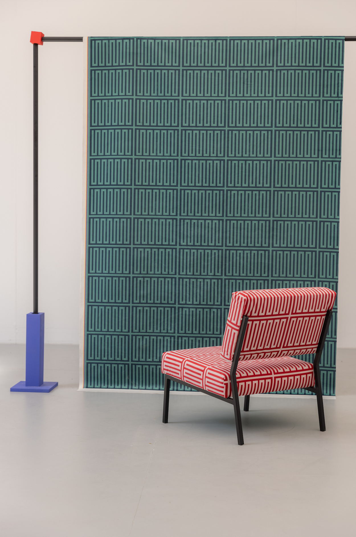 Fauteuil O2 - Elios rose et rouge