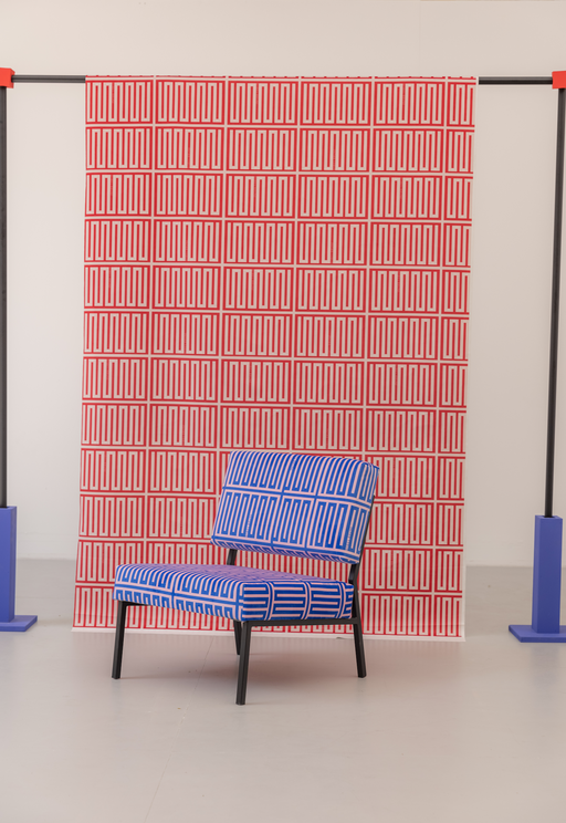 Fauteuil O2 - Elios bleu et rose
