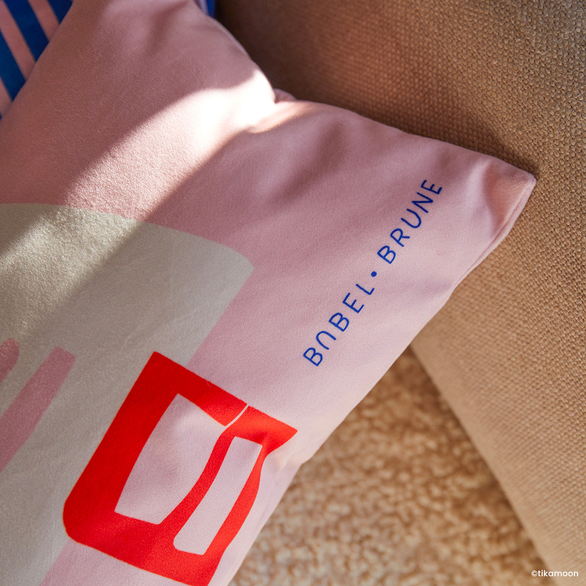 Coussin Babylone Pink S