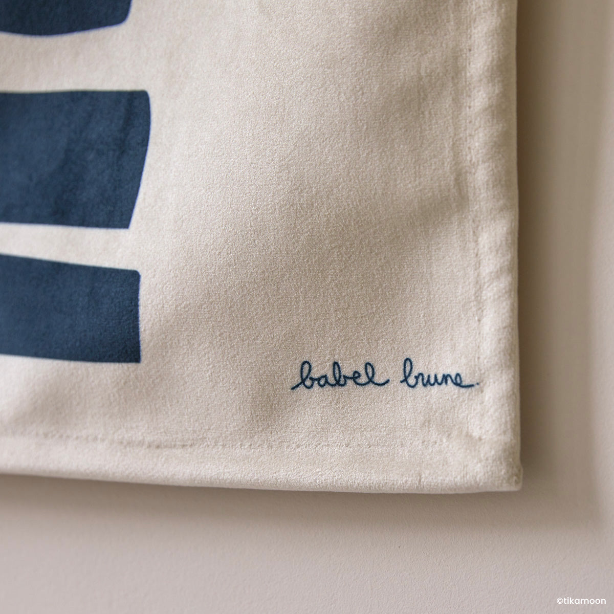 Tenture Babylone Blue Casbah
