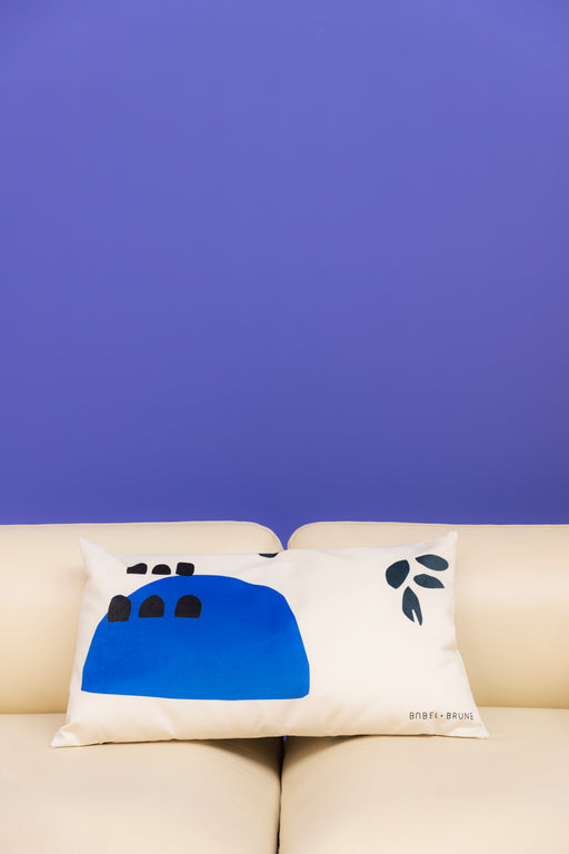 Coussin Babylone Blue L