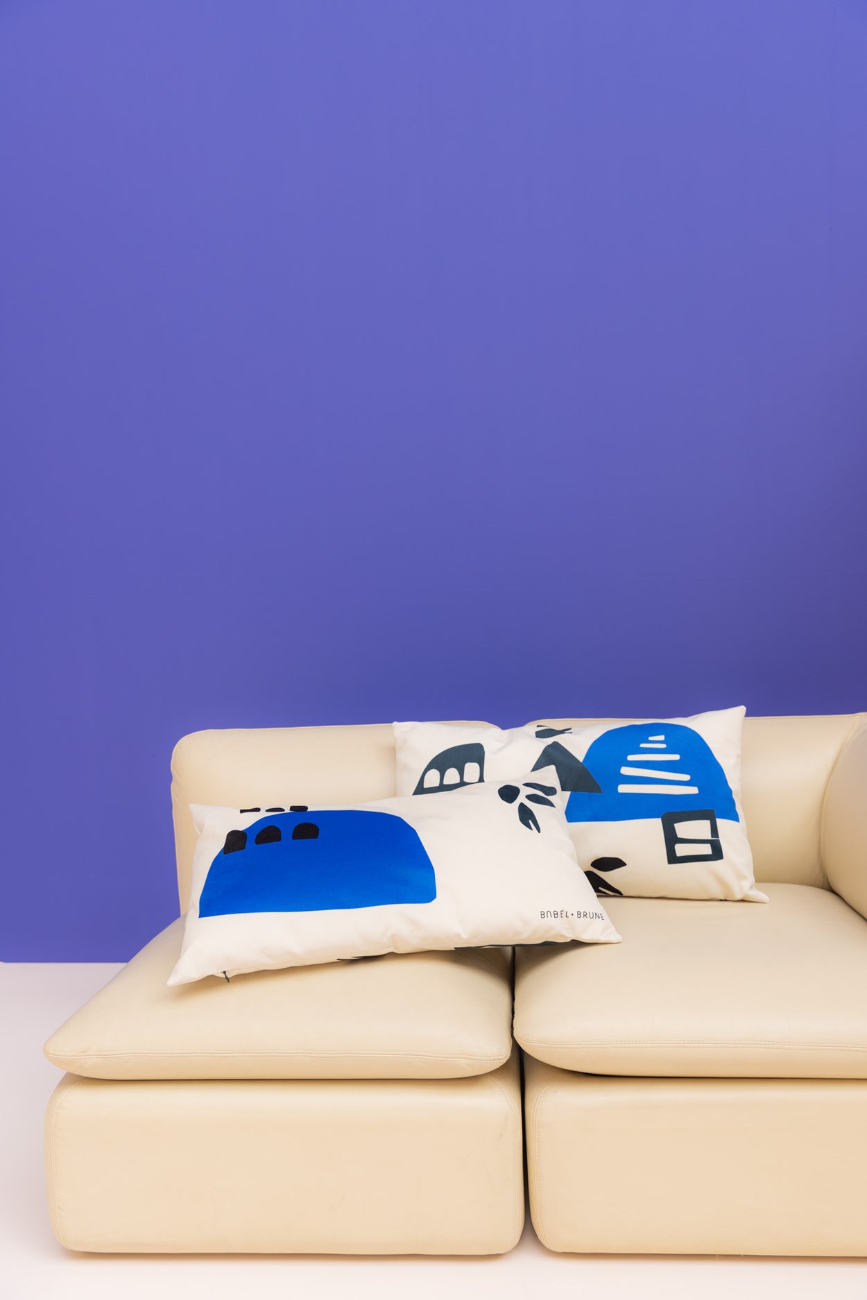 Coussin Babylone Blue L