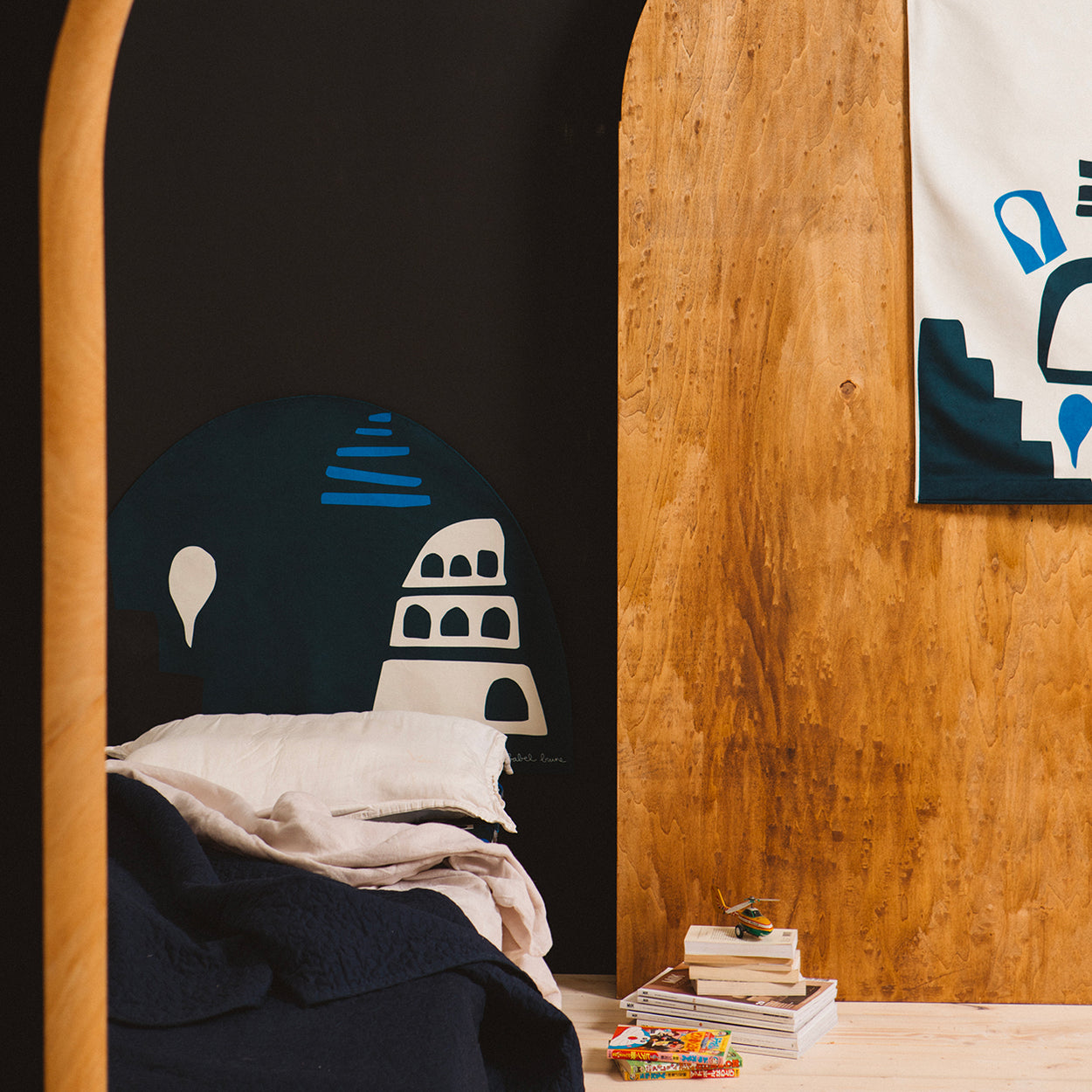 Tenture tête de lit fabriquée en France
