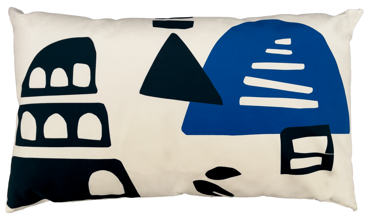 Coussin Babylone Blue L