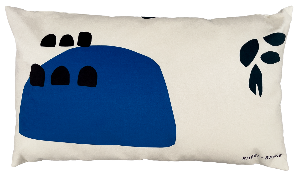 Coussin Babylone Blue L