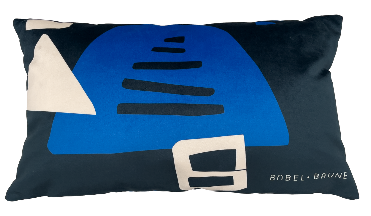 Cushion Babylone Blue S