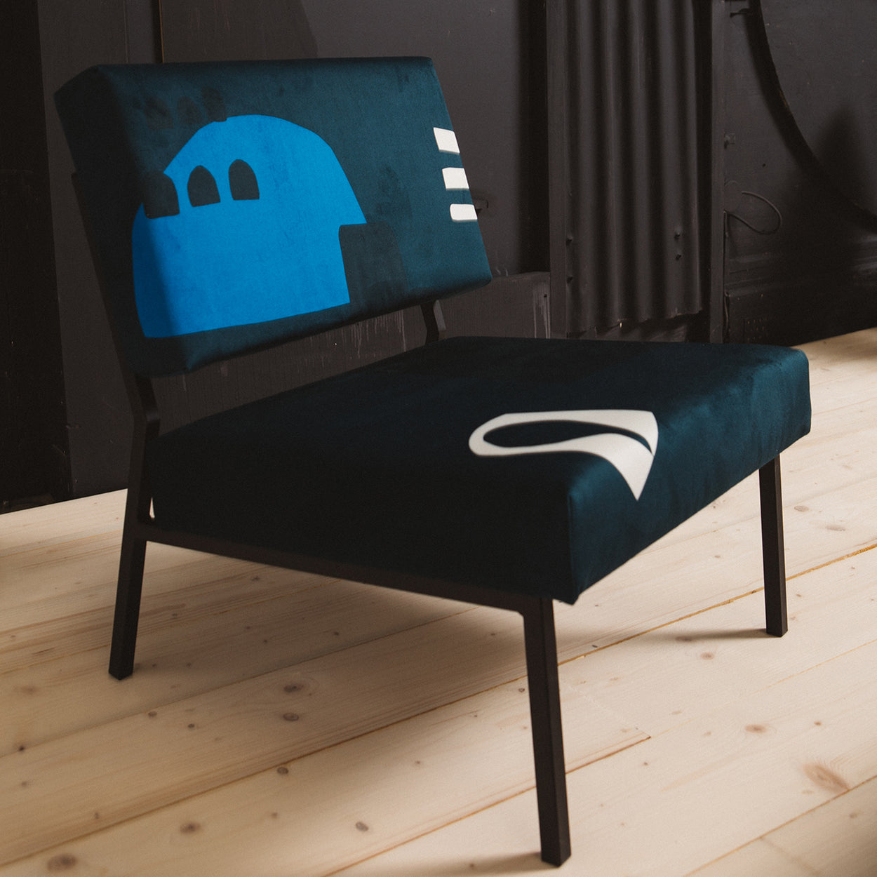 Fauteuil 02 Babylone Blue