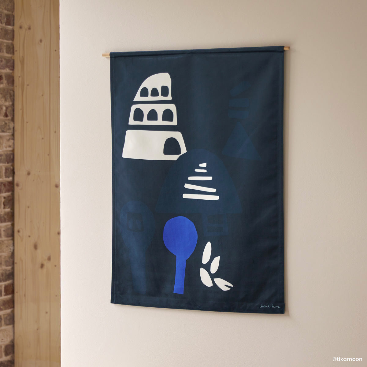 Wall Hanging Babylone Blue Tour