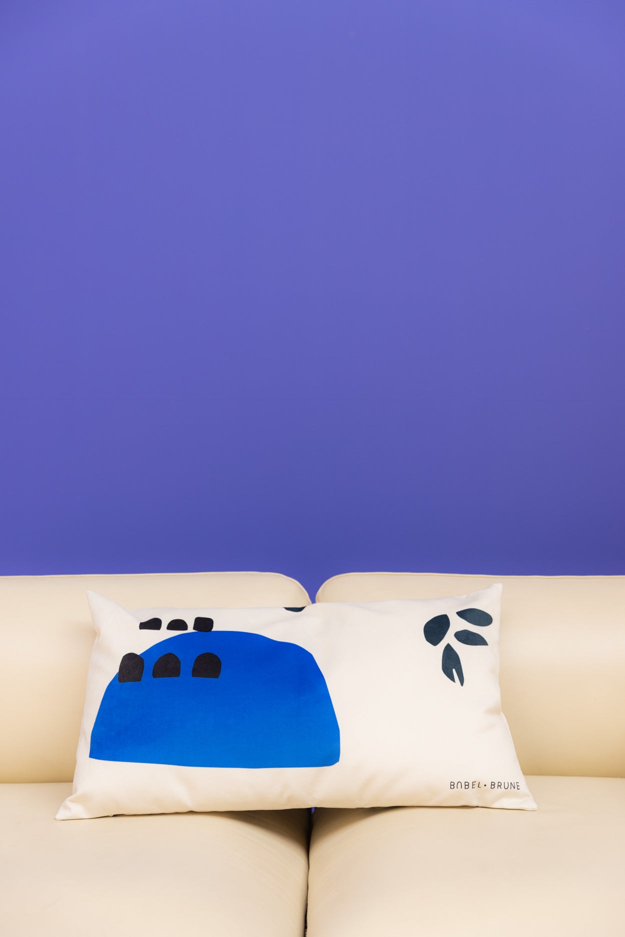 Cushion Babylone Blue L