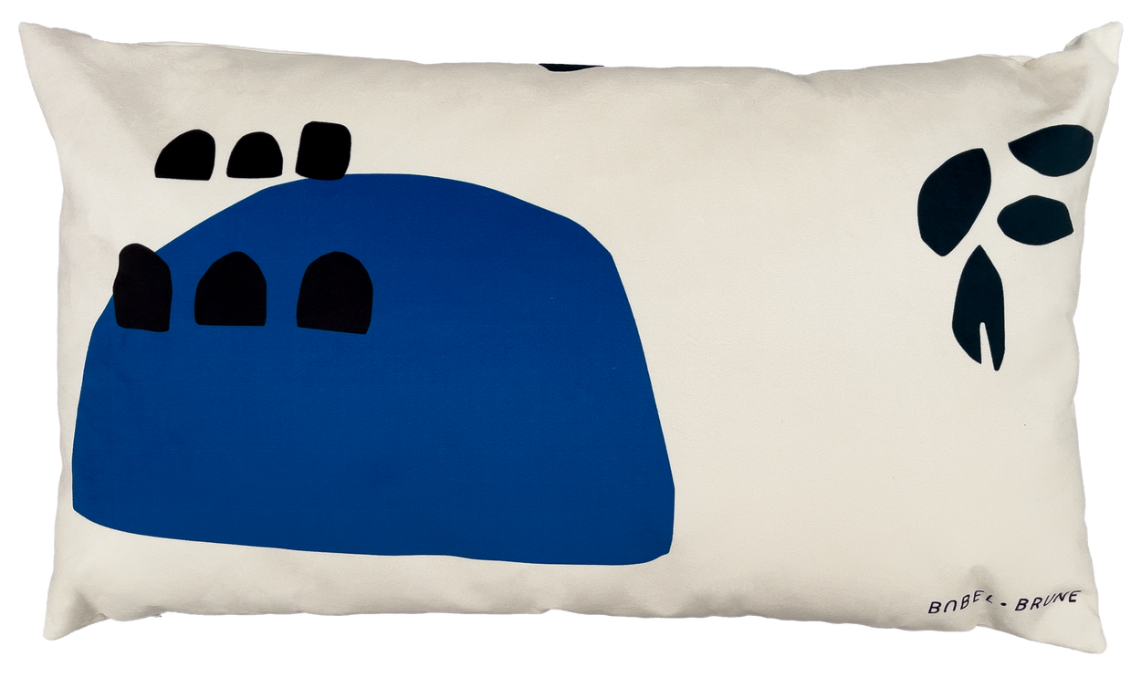 Cushion Babylone Blue L